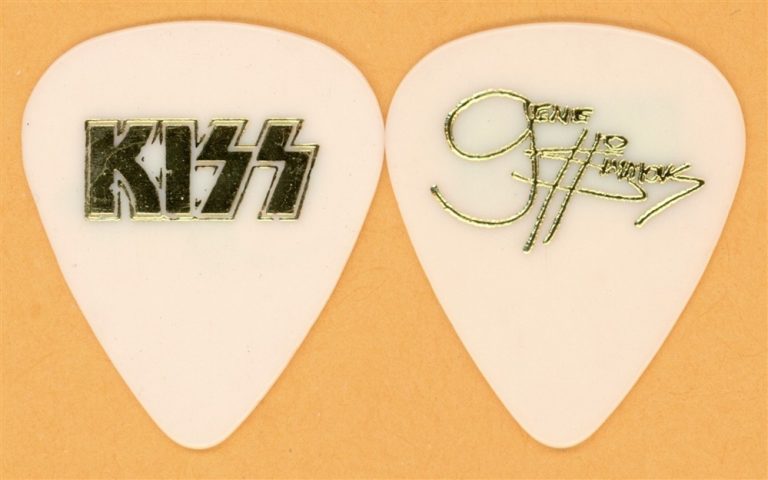 KISS Gene Simmons Vintage Guitar Pick - 1992 Revenge Tour