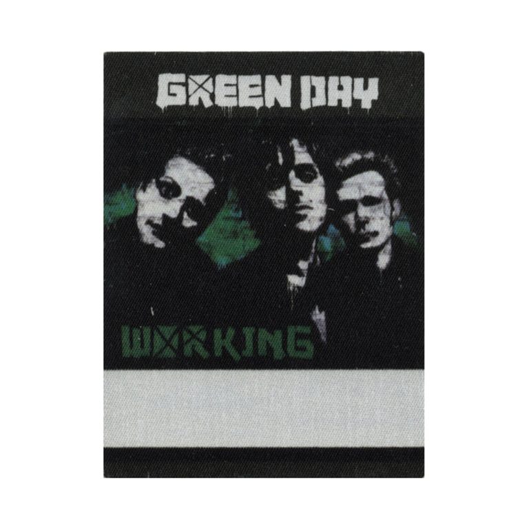 Green Day 2009 21st Century Breakdown Concert Tour Working Backstage Pass