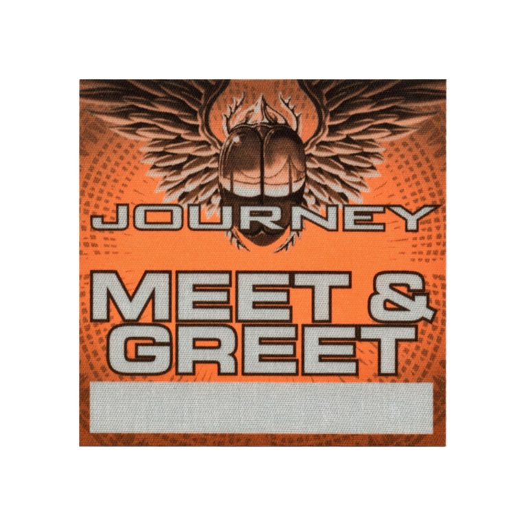 Journey 2008 Revelation Concert Tour Meet & Greet Backstage Pass