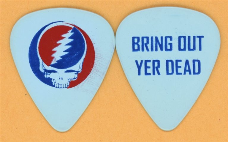 Grateful Dead Bring Out Yer Dead Vintage Guitar Pick - 2004 Wave That Flag Tour