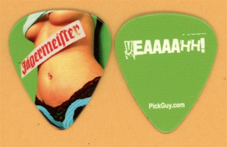 Motley Crue Tommy Lee Vintage Guitar Pick - 2009 Jagermeister Tour