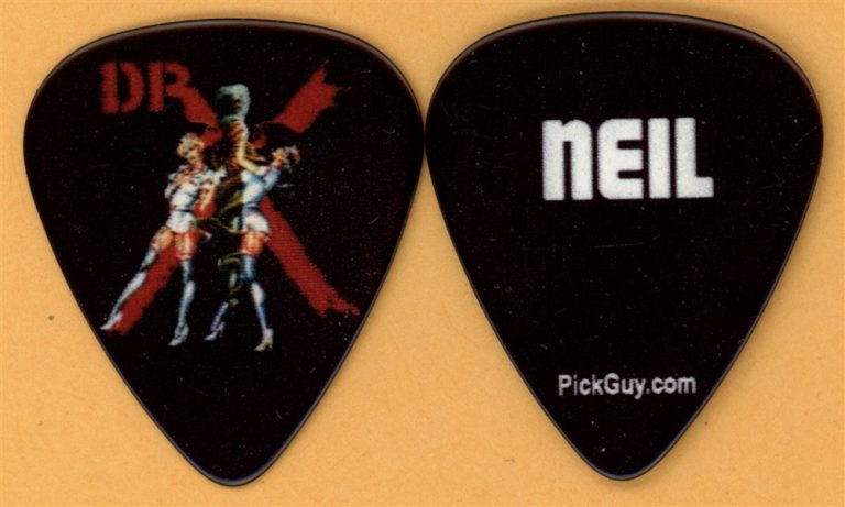 Motley Crue Vince Neil Vintage Guitar Pick - 2009 Dr. Feelgood 20th Tour