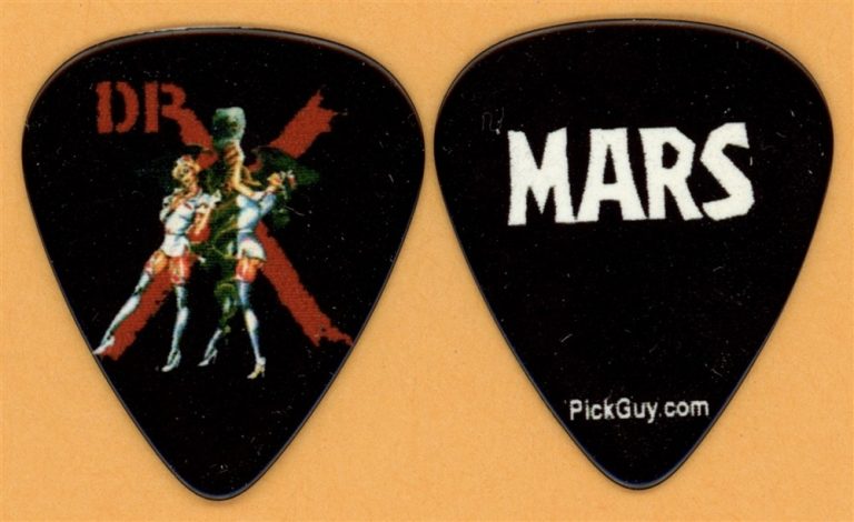 Motley Crue Mick Mars Vintage Guitar Pick - 2009 Dr. Feelgood 20th Tour