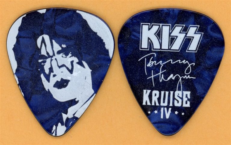 KISS Tommy Thayer Vintage Guitar Pick - 2014 Kruise IV Tour