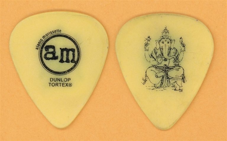 Alanis Morissette Vintage Guitar Pick - 2005 Jagged Little Pill Acoustic Tour