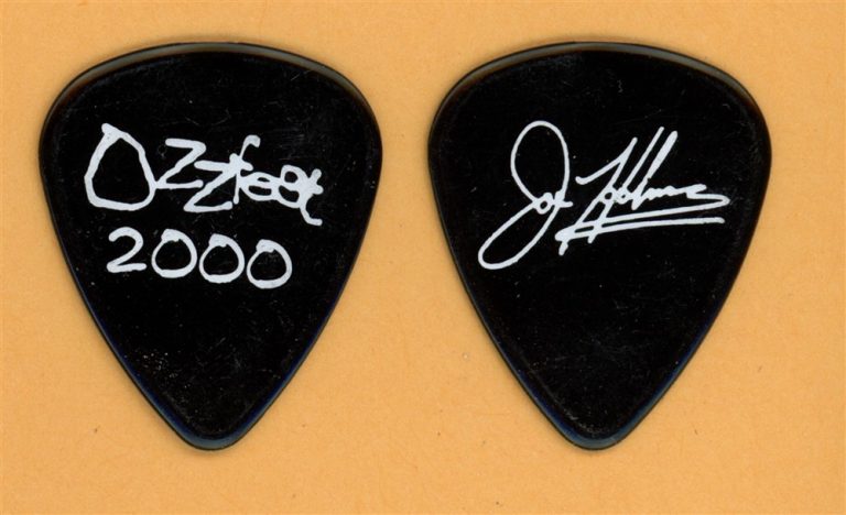 Ozzy Osbourne Joe Holmes Vintage Guitar Pick - 2000 Ozzfest Tour