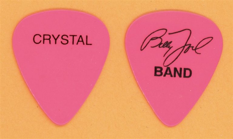 Billy Joel Crystal Taliefero Vintage Guitar Pick - 1999 Tour