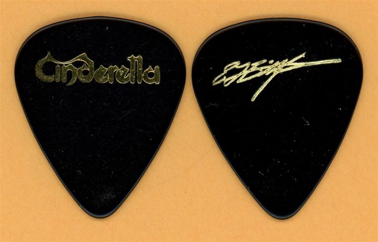 Cinderella Eric Brittingham Vintage Guitar Pick - 1988 Long Cold Winter Tour