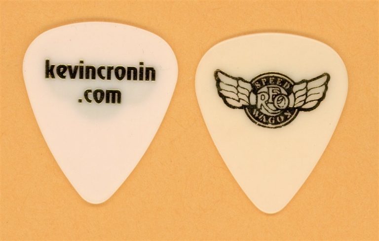 REO Speedwagon Kevin Cronin Vintage Guitar Pick - 2004 Tour