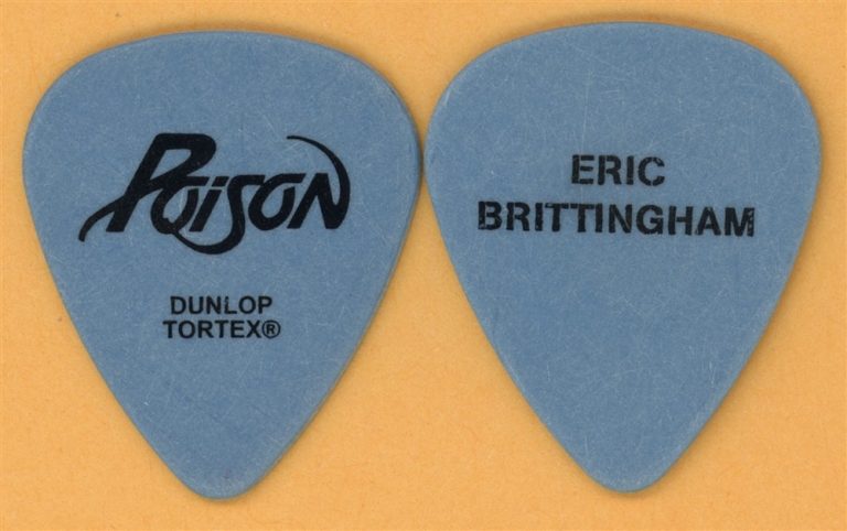 Poison Eric Brittingham Cinderella Vintage Guitar Pick - 2009 Tour