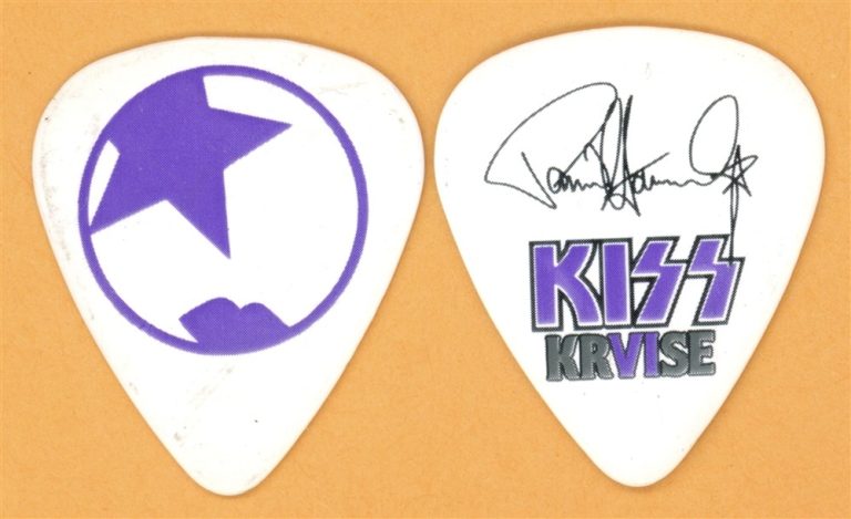 KISS Paul Stanley Vintage Guitar Pick - 2016 KRUISE VI Tour