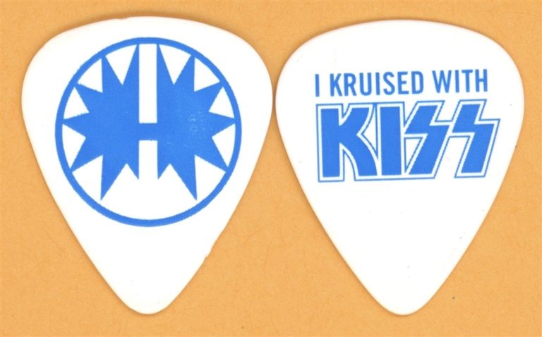 KISS Tommy Thayer Vintage Guitar Pick - 2013 KRUISE III Tour