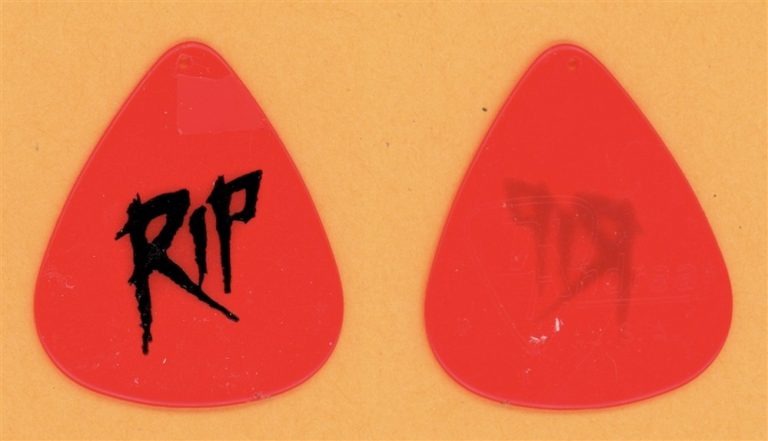 RIP Magazine Vintage Tour Guitar Pick - Promo