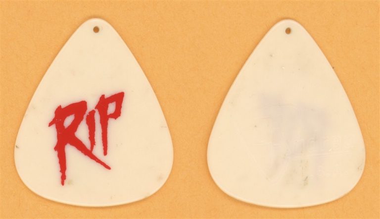 RIP Magazine Vintage Tour Guitar Pick - Promo