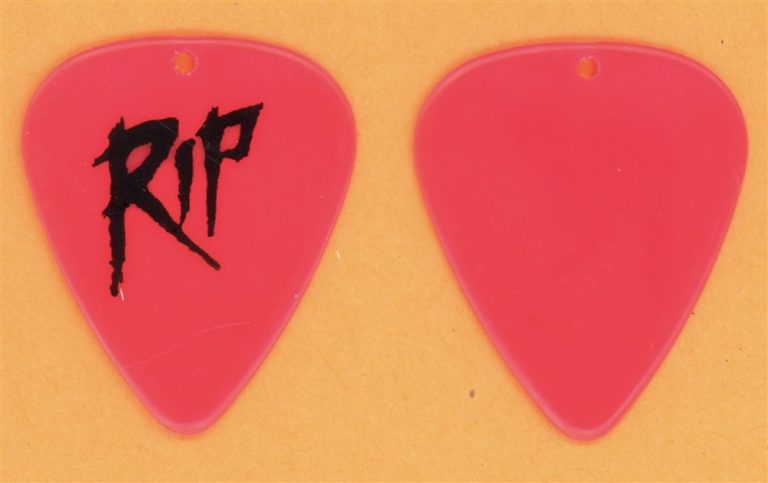 RIP Magazine Vintage Tour Guitar Pick - Promo