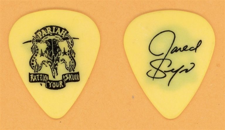 Pariah Jared Tuten Vintage Tour Guitar Pick - 1993 Rattle Your Skull Tour