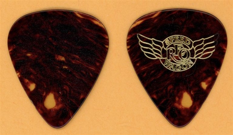 REO Speedwagon Gary Richrath Guitar Pick - 1987 Life as We Know It Tour