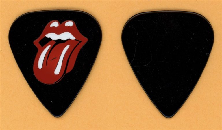 Rolling Stones Keith Richards Vintage Guitar Pick - 1994 Voodoo Lounge Tour
