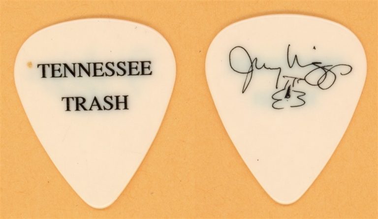 Pat Travers Jerry Riggs Vintage Guitar Pick - 1984 Hot Shot Tour
