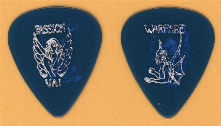 Steve Vai Vintage Guitar Pick - 1990 Passion and Warfare Tour