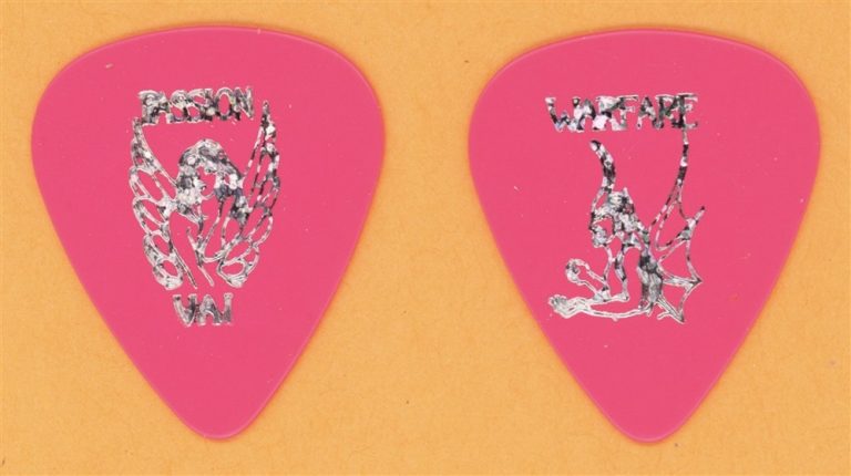 Steve Vai Vintage Guitar Pick - 1990 Passion and Warfare Tour
