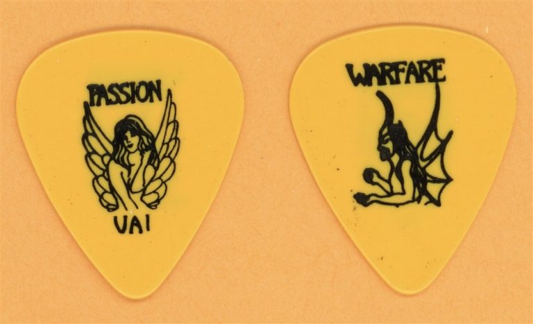 Steve Vai Vintage Guitar Pick - 1990 Passion and Warfare Tour