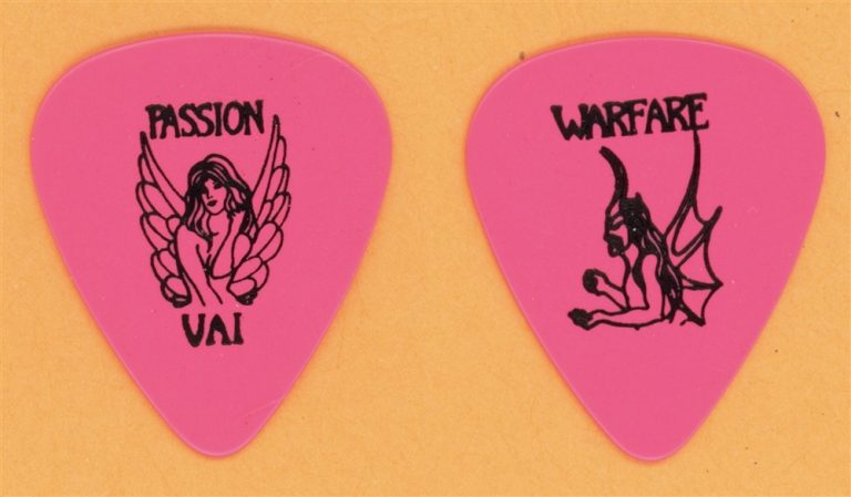 Steve Vai Vintage Guitar Pick - 1990 Passion and Warfare Tour