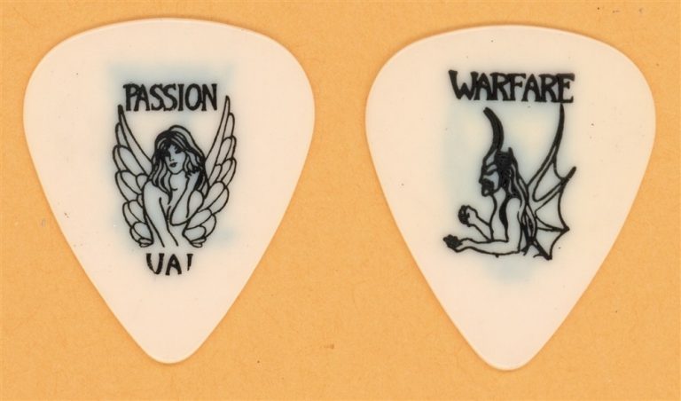 Steve Vai Vintage Guitar Pick - 1990 Passion and Warfare Tour