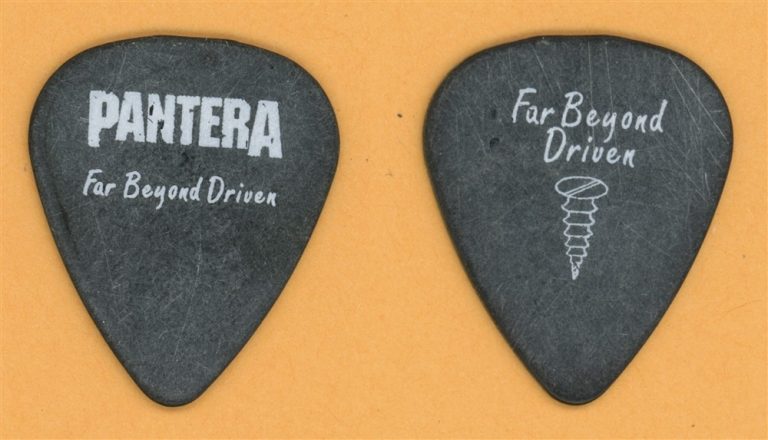 Panterea Dimebag Darrell Vintage Guitar Pick - 1994 Far Beyond Driven Tour