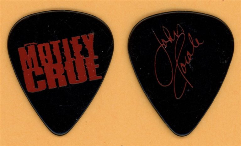 Motley Crue John Corabi Vintage Guitar Pick - 1994 US Tour