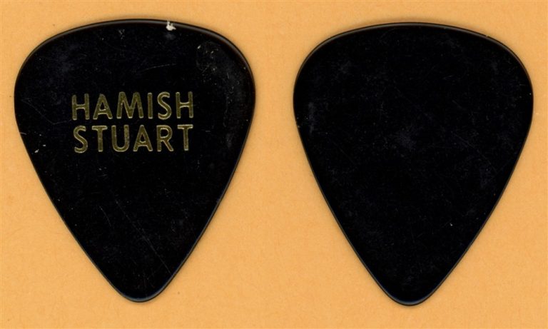 Paul McCartney Hamish Stuart Vintage Guitar Pick - 1993 Off The Ground Tour