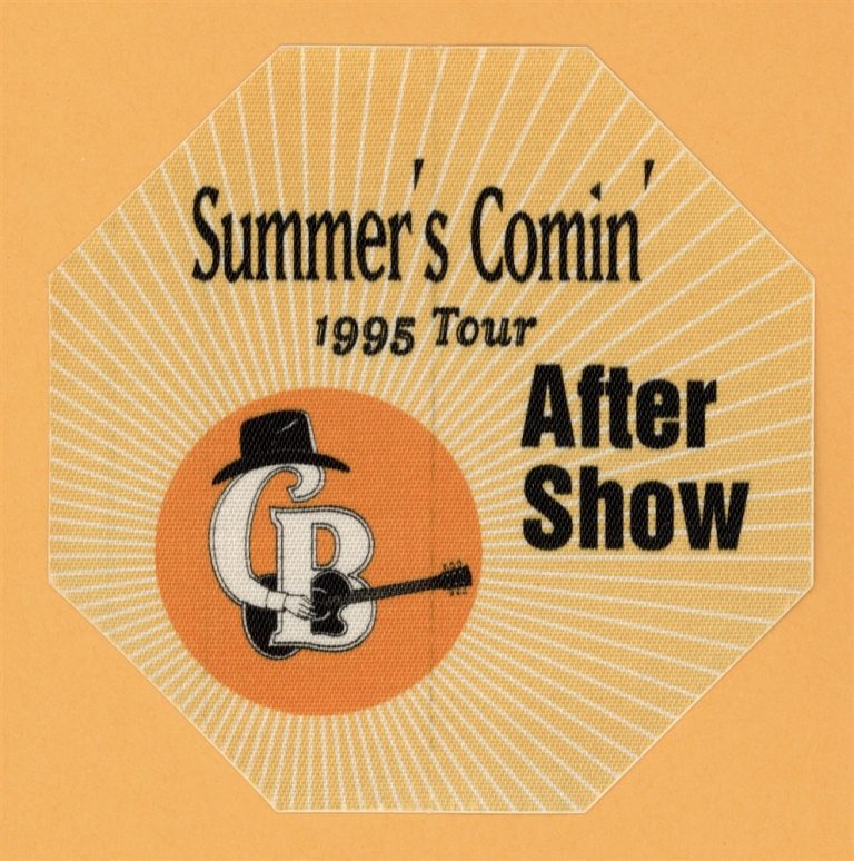 Clint Black 1995 One Emotion Concert Tour AFTER SHOW Backstage Pass