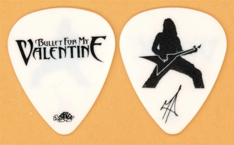 Bullet for my Valentine Matthew Tuck Vintage Guitar Pick - 2010 Tour