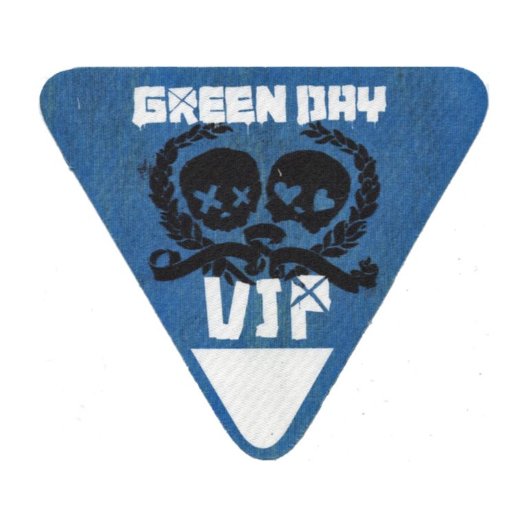 Green Day 2009 21st Century Breakdown Concert Tour VIP Backstage Pass