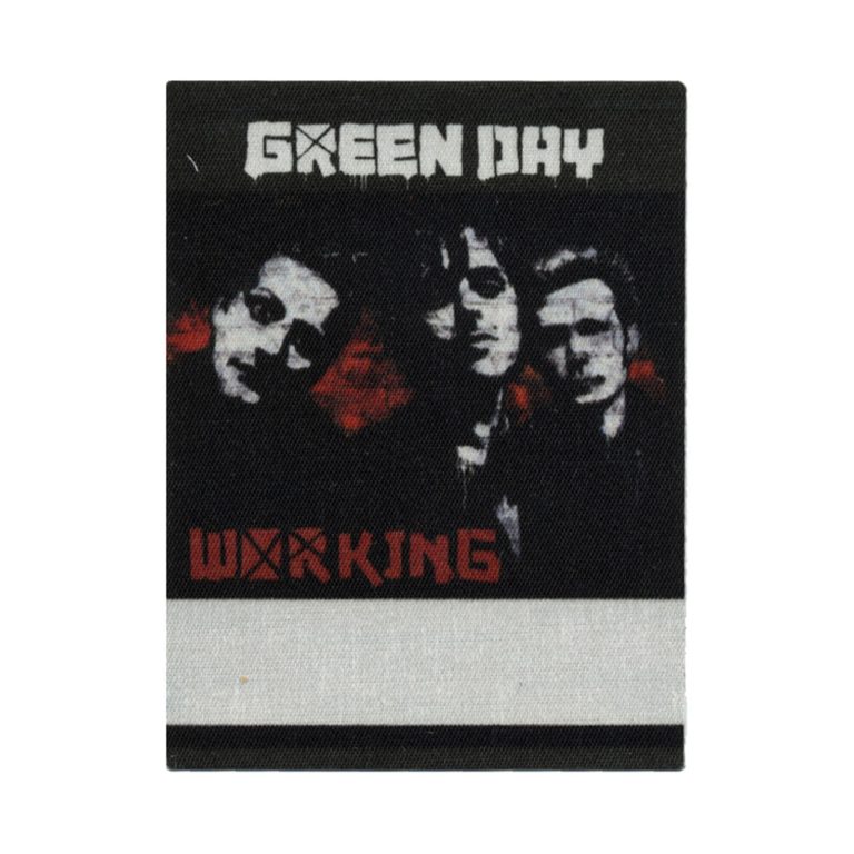 Green Day 2009 21st Century Breakdown Concert Tour Working Backstage Pass