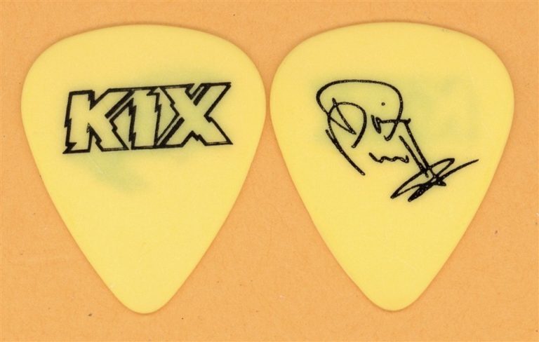 Kix Vintage Donnie Purnell Vintage Guitar Pick - 1988 Blow My Fuse Tour