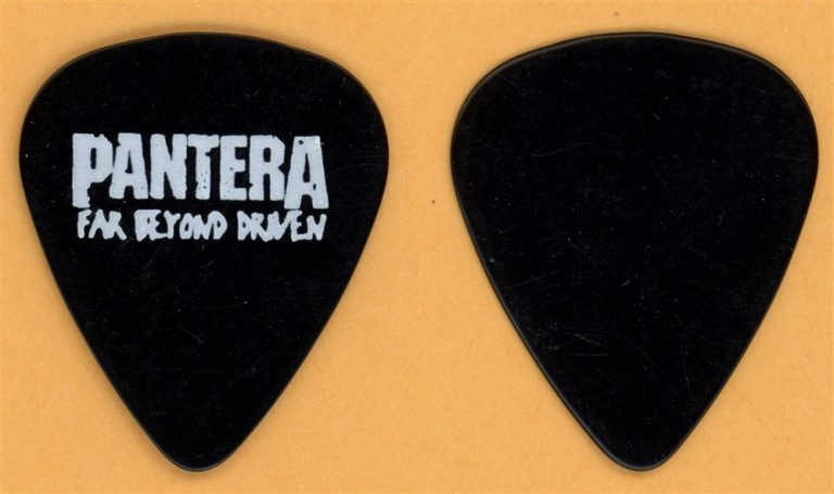Panterea Dimebag Darrell Vintage Guitar Pick - 1994 Far Beyond Driven Tour