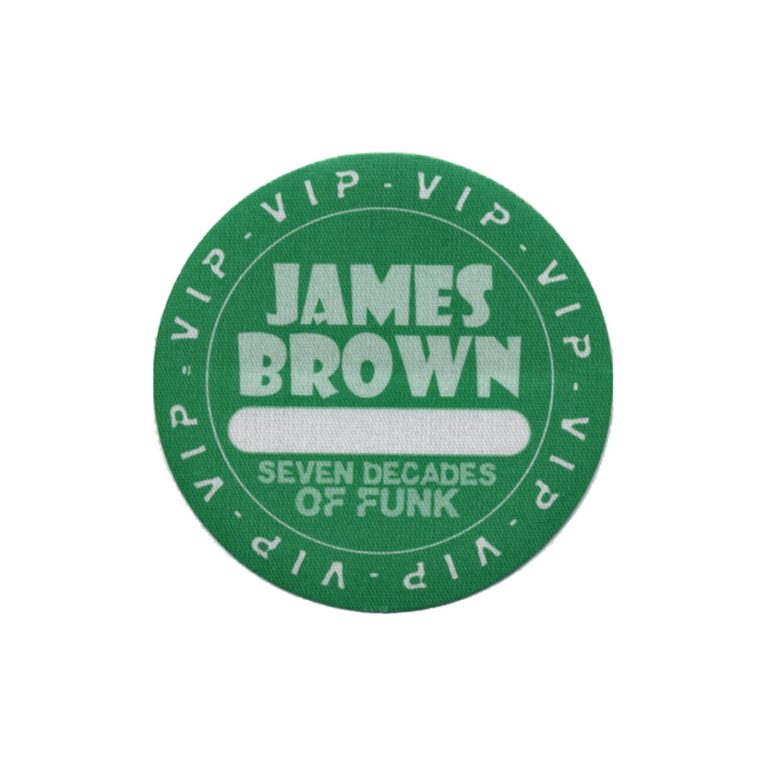 James Brown 2006 Seven Decades of Funk Concert Tour VIP Backstage Pass