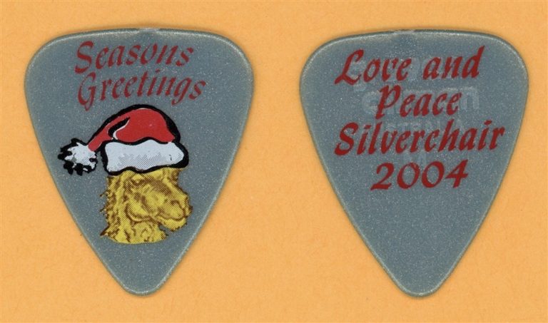 Silverchair Daniel Johns Vintage Tour Guitar Pick - 2004 Seasons Greetings Show