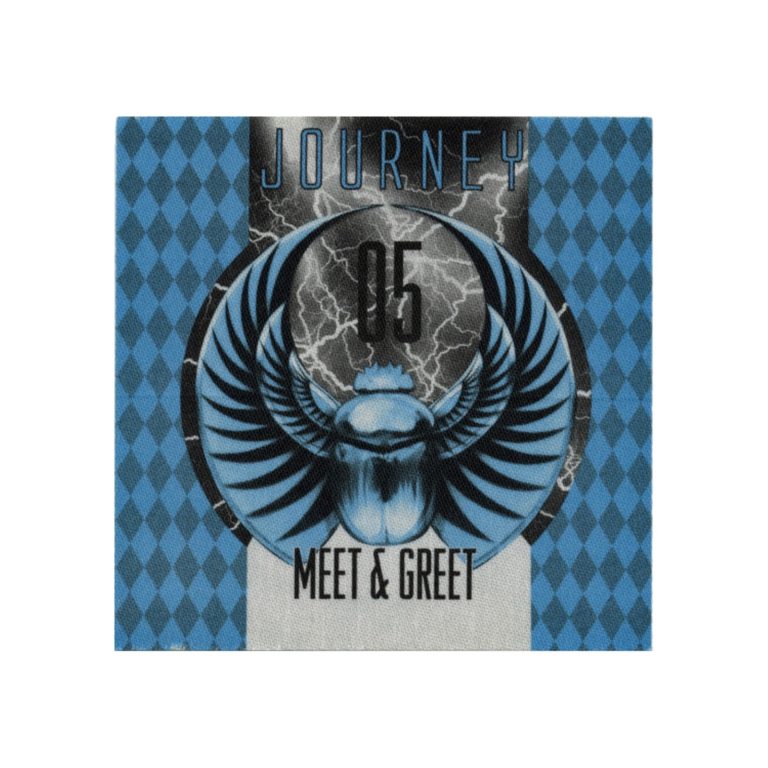 Journey 2005 Generations Concert Tour Meet & Greet Backstage Pass