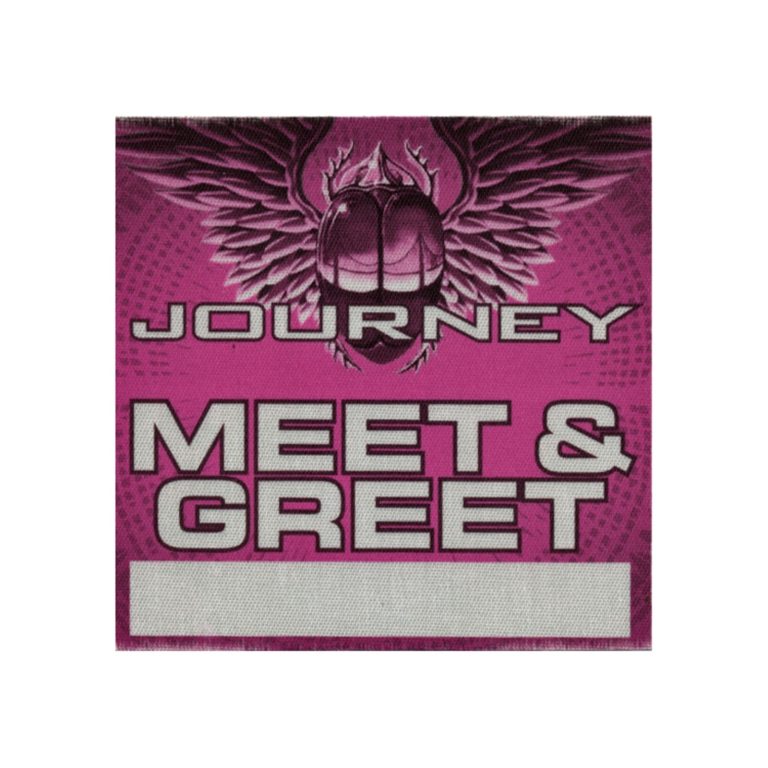 Journey 2008 Revelation Concert Tour Meet & Greet Backstage Pass