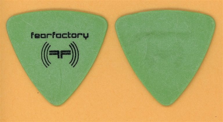 Fear Factory Christian Olde Wolbers Vintage Guitar Pick - 2001 Digimortal Tour