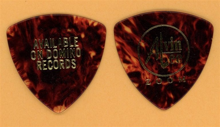 10 Years After Alvin Lee Domino Records Vintage Guitar Pick - 1992 ZOOM Tour