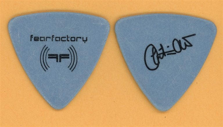 Fear Factory Christian Olde Wolbers Vintage Guitar Pick - 2004 Archetype Tour