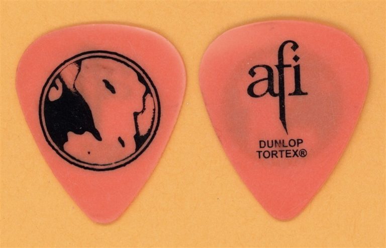 A Fire Inside AFI Jade Puget Vintage Guitar Pick - 2003 Sing the Sorrow Tour