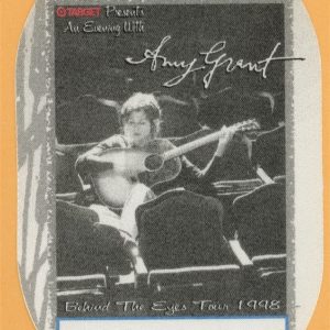 Amy Grant 1998 Behind the Eyes Tour ALL ACCESS Backstage Pass