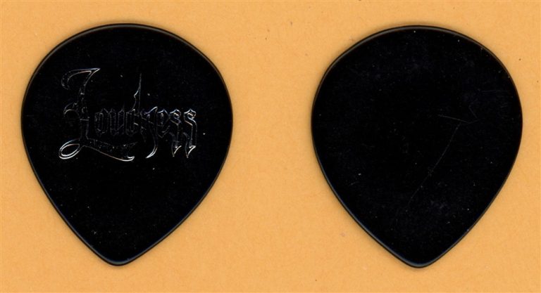 Loudness Akira Takasaki Vintage Guitar Pick - 1991 On the Prowl Tour