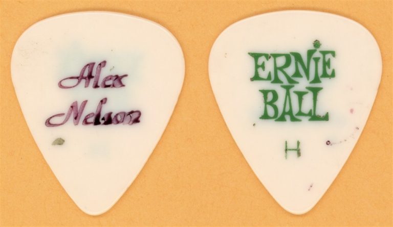 Lizzy Borden Alex Nelson Vintage Guitar Pick - 1985 Love You To Pieces Tour