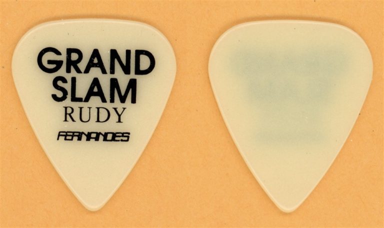 Phil Lynott's Grand Slam Vintage Tour Guitar Pick - Thin Lizzy - 1984