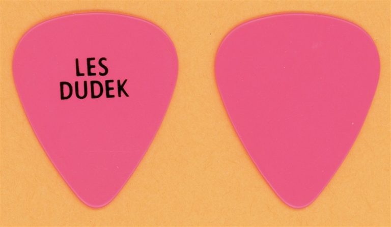 Steve Miller Band Les Dudek Vintage Guitar Pick - 1986 20th Century Tour